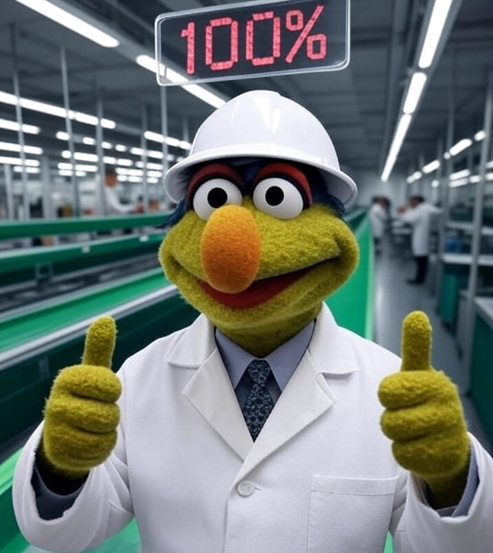 fabrieksmanager 100 uptime